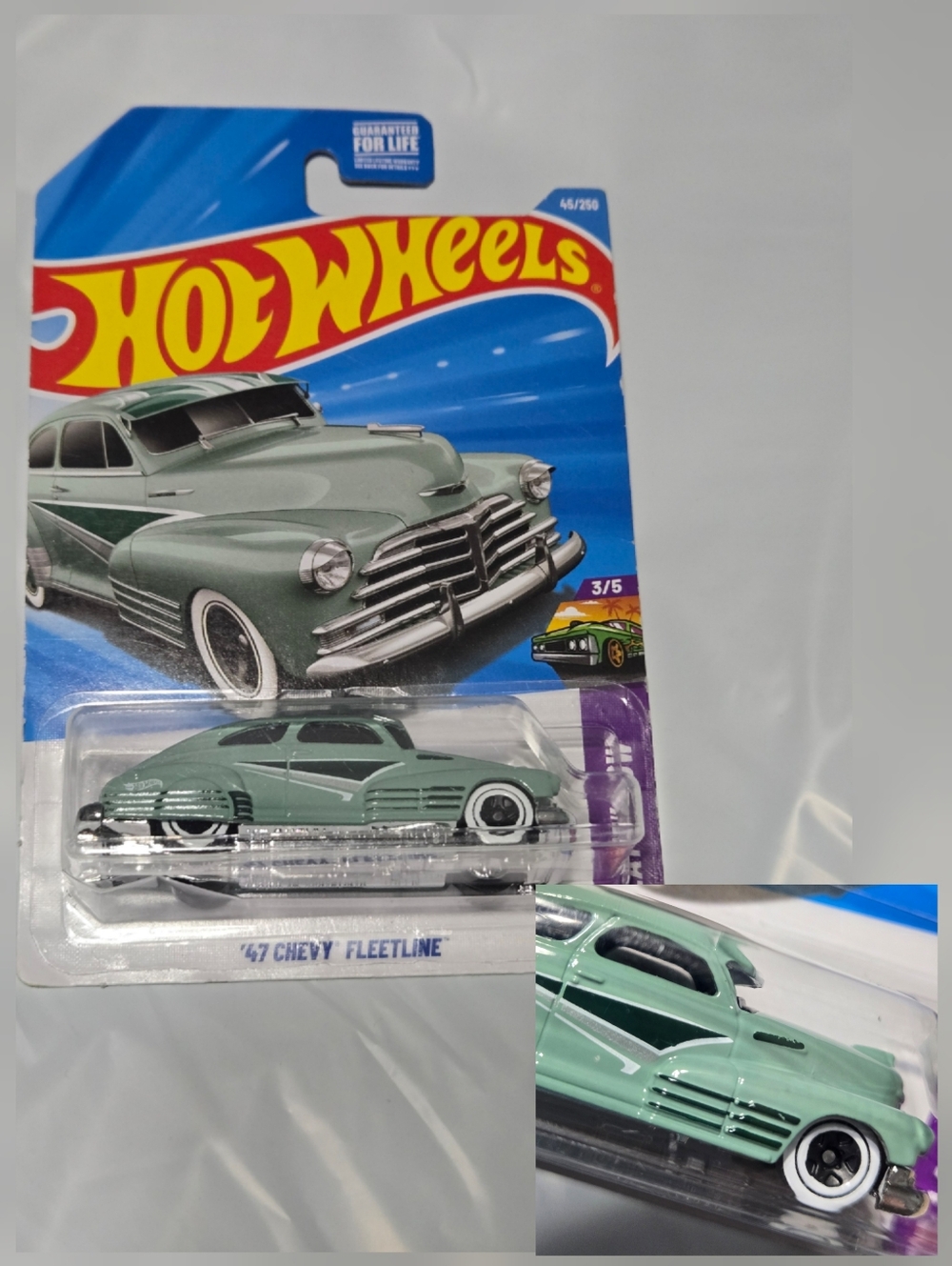 Hot Wheels '47 Chevy Fleetline classic car toy  NEW